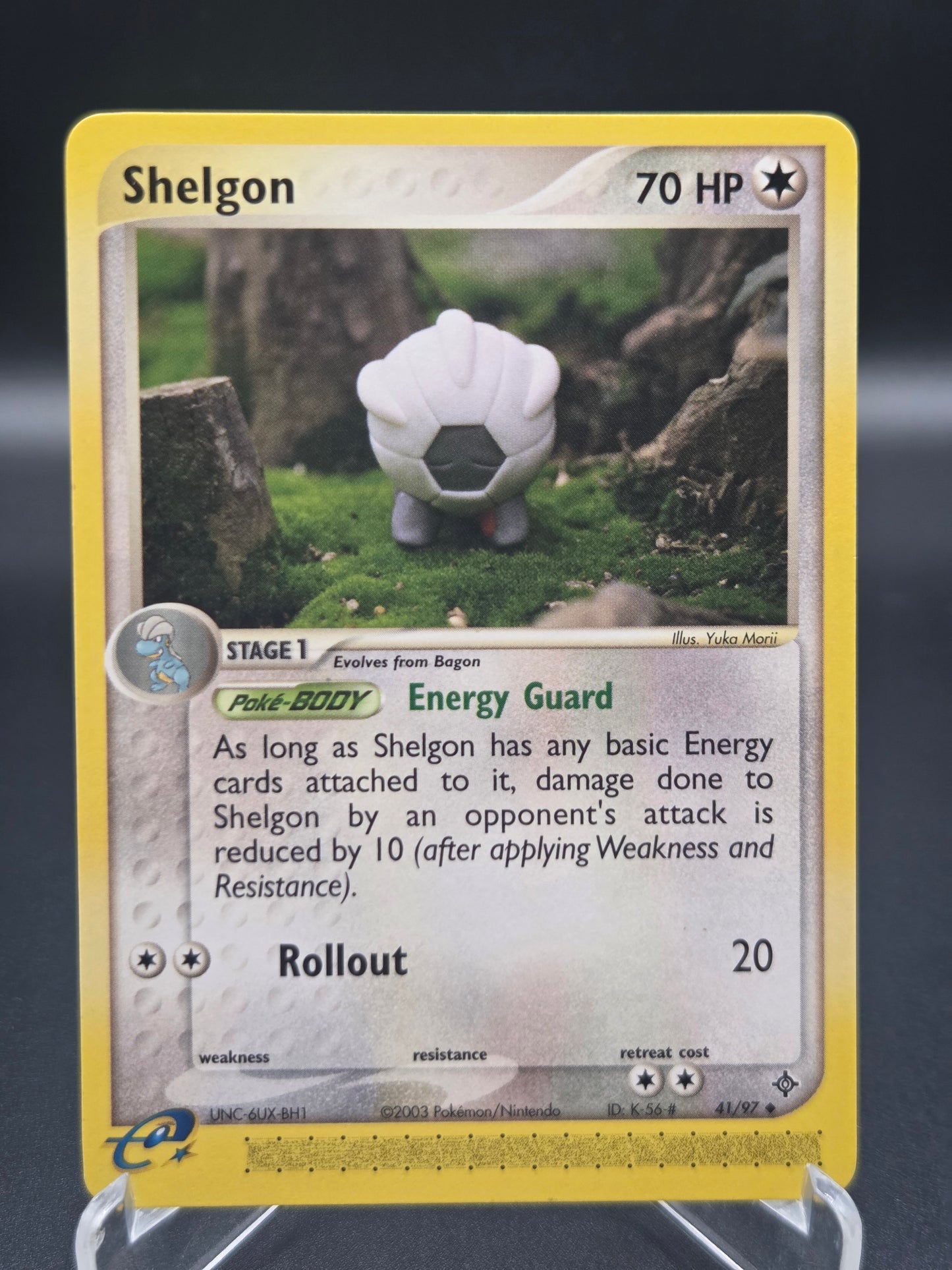 Pokémon TCG: 2003 Shelgon 41/97 EX: Dragon