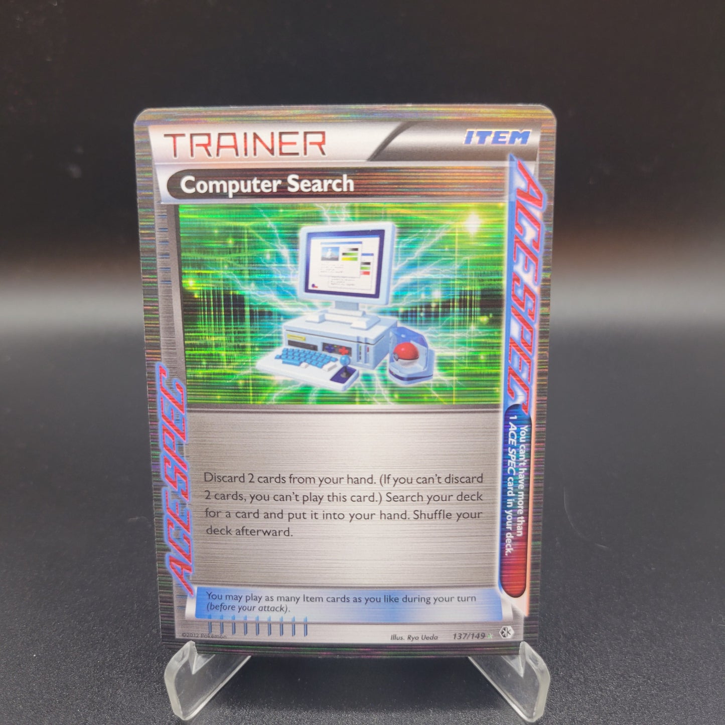 Pokémon TCG: 2012 Computer Search ACE SPEC 137/149 BW: Boundaries Crossed