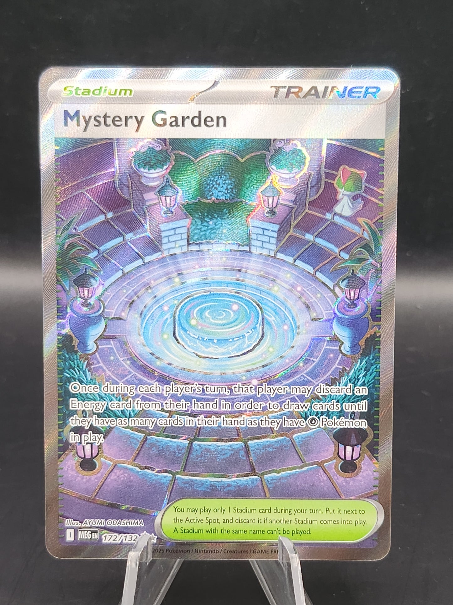 Pokémon TCG: 2025 Mystery Garden 172/132 MEG: Mega Evolution