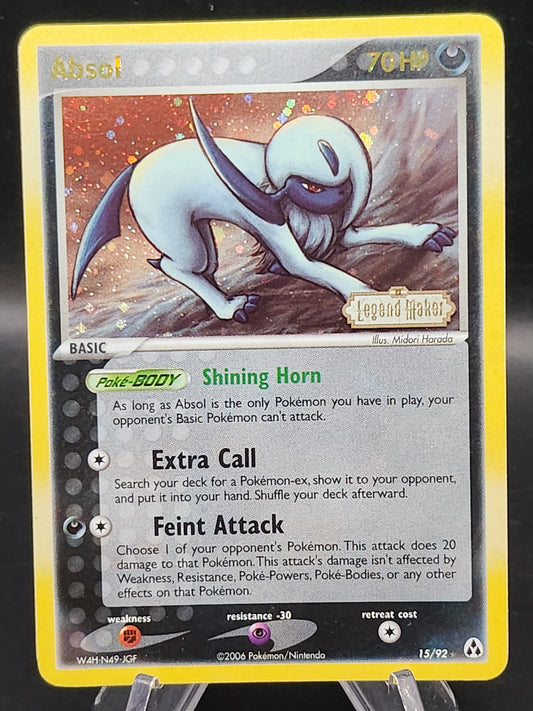 Pokémon TCG: 2006 Absol 15/92 Legend Maker