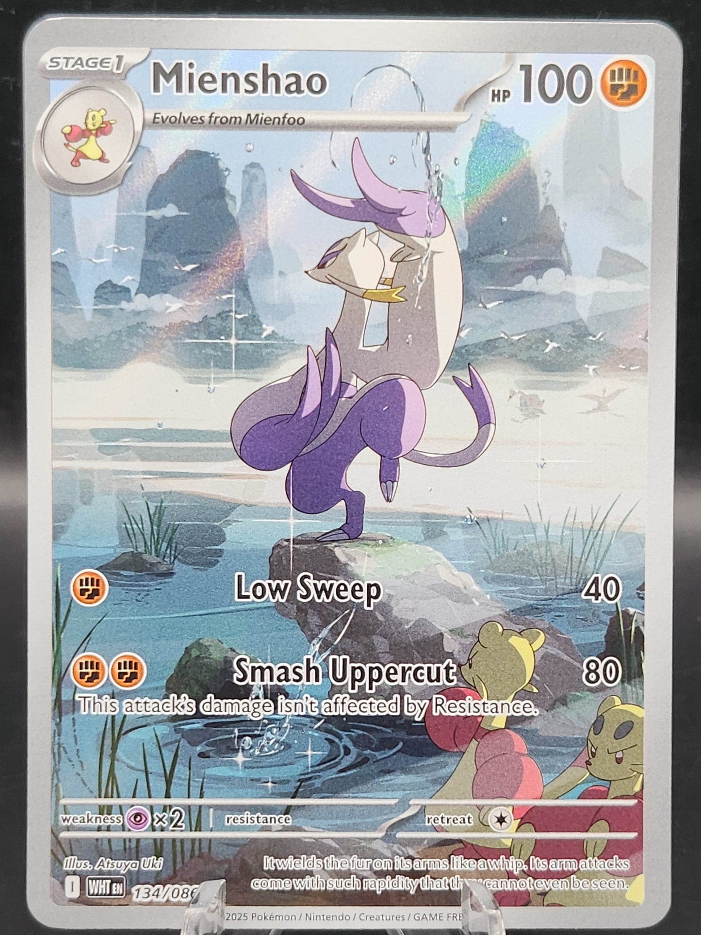 Pokémon TCG: 2025 Mienshao - 134/086 - White Flare