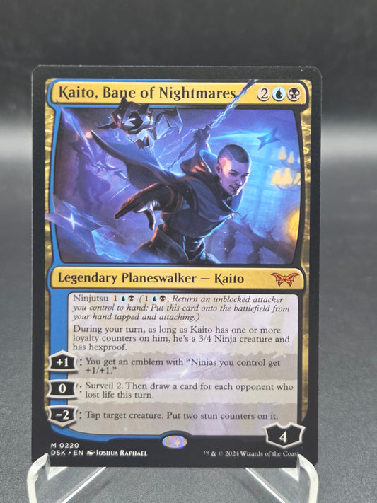 MTG TCG: Kaito, Bane of Nightmares - Duskmourn: House of Horror (DSK)