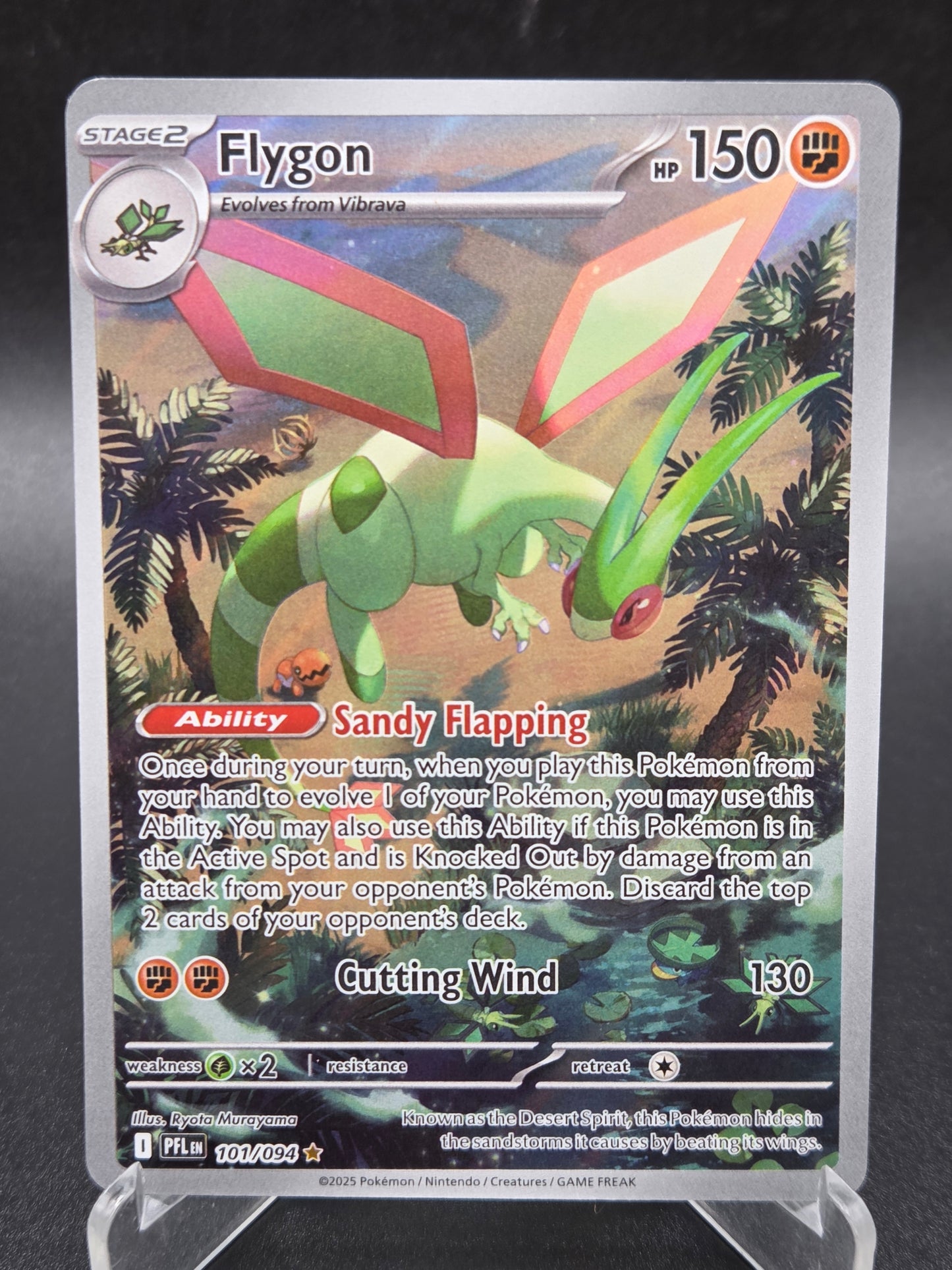 Pokémon TCG: 2025 Flygon 101/094 PFL: Phantasmal Flames