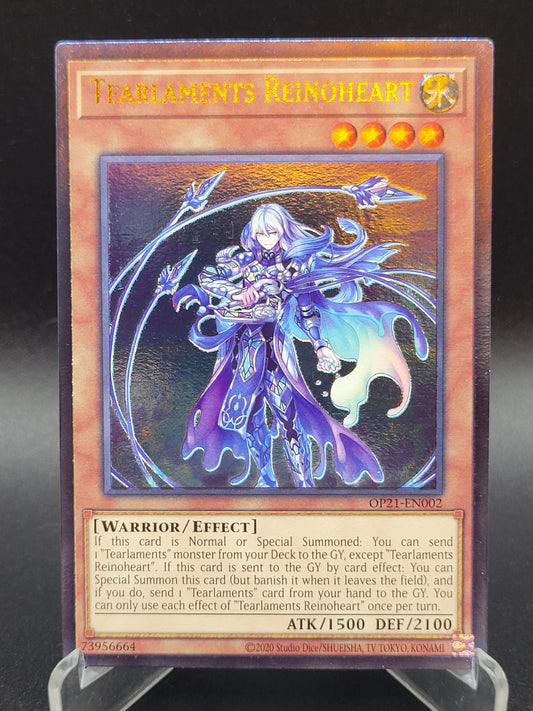 Yu-Gi-Oh! TCG: Tearlaments Reinoheart (UTR) OP21-EN002 OTS Tournament Pack 21