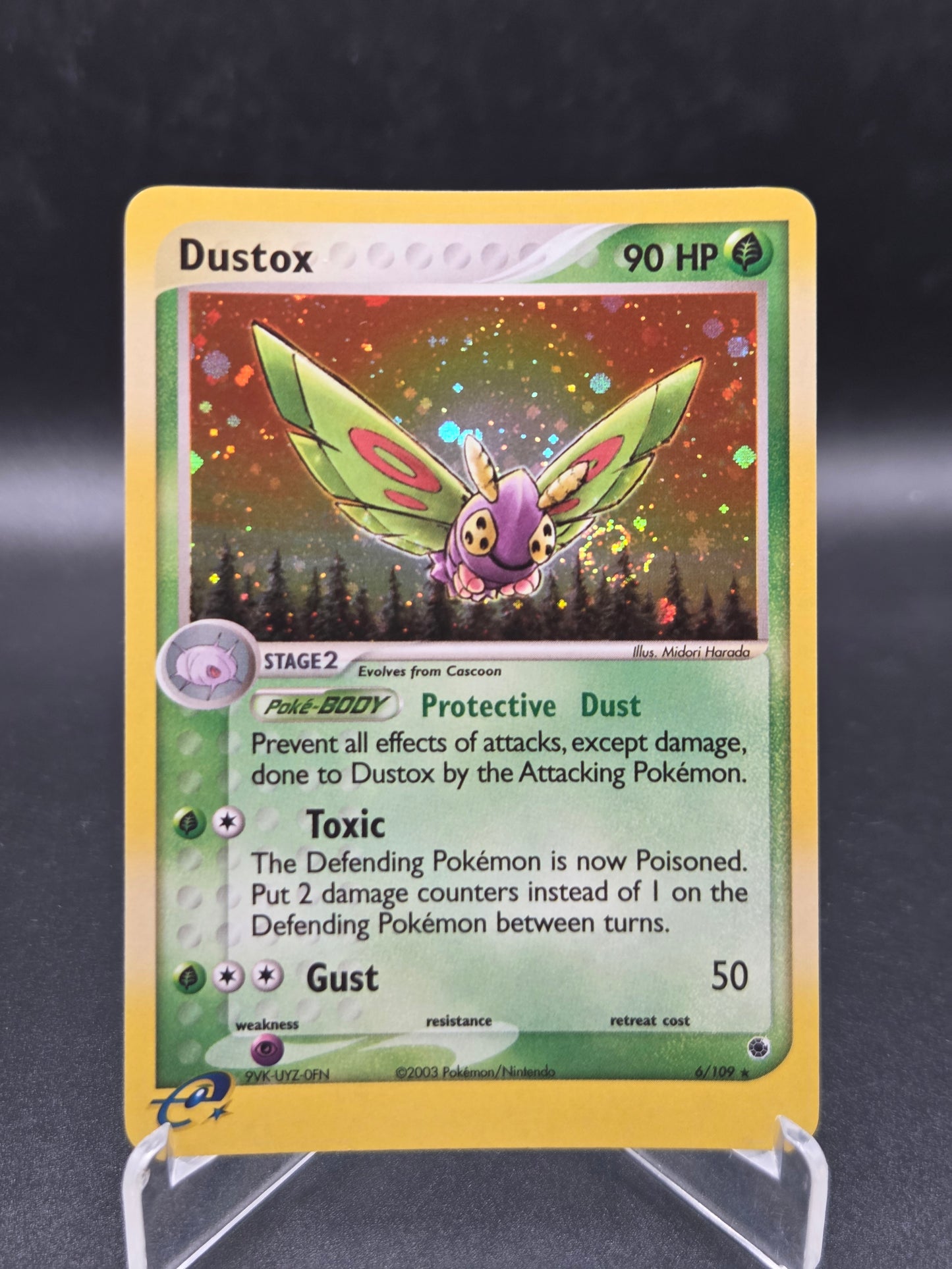 Pokémon TCG: 2003 Dustox - 6/109 - Ruby and Sapphire