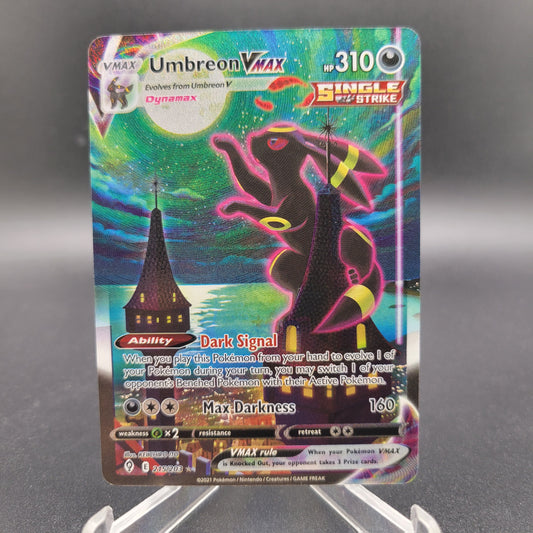 Pokémon TCG: 2021 Umbreon VMAX 215/203 Evolving Skies Alt Art