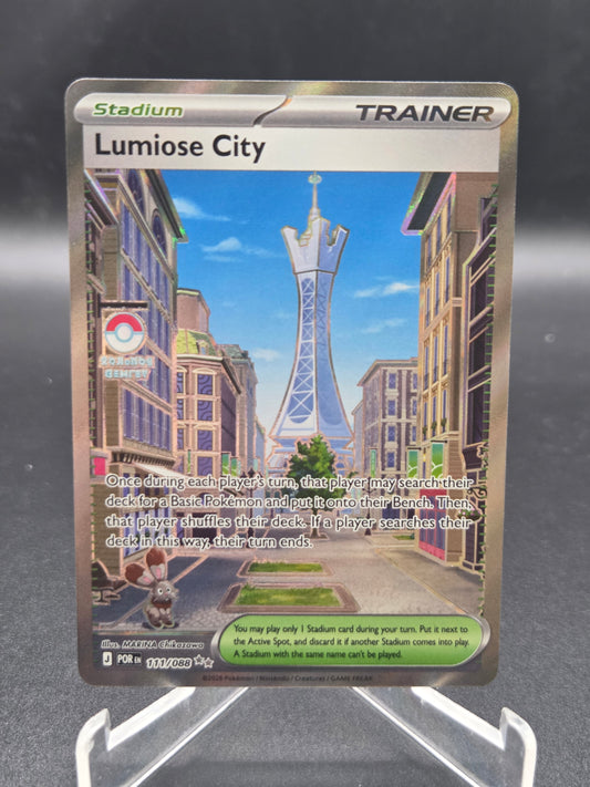 Pokémon TCG: 2026  Lumiose City - 111/088 - MEG: Perfect Order