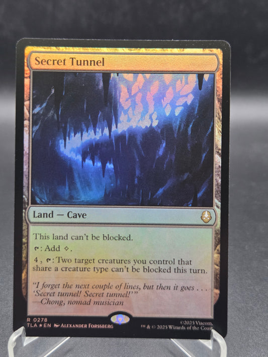MTG TCG: Foil Secret Tunnel - Avatar: The Last Airbender (TLA)