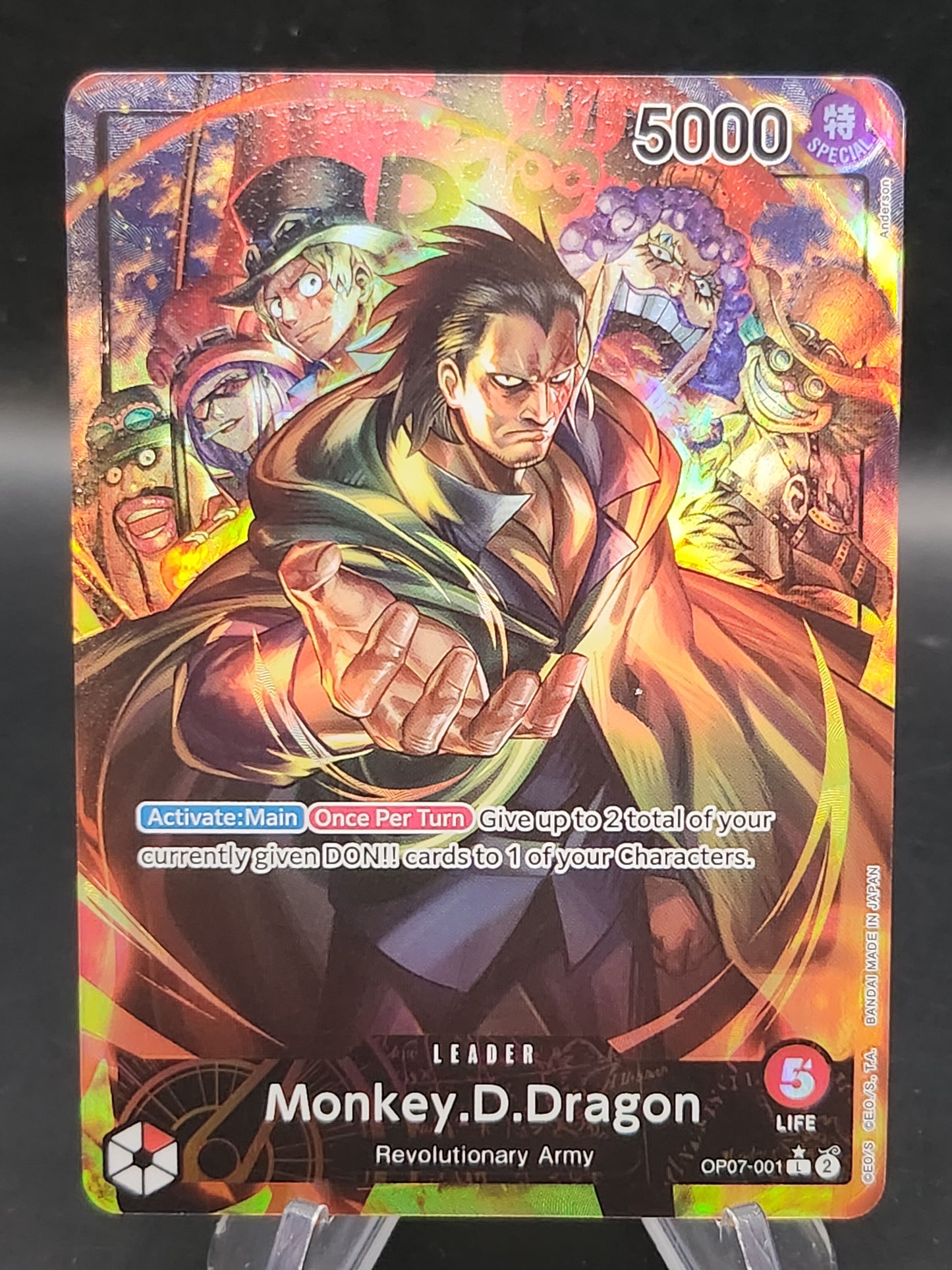 One Piece TCG: Monkey.D.Dragon OP07-011 500 Years in the Future