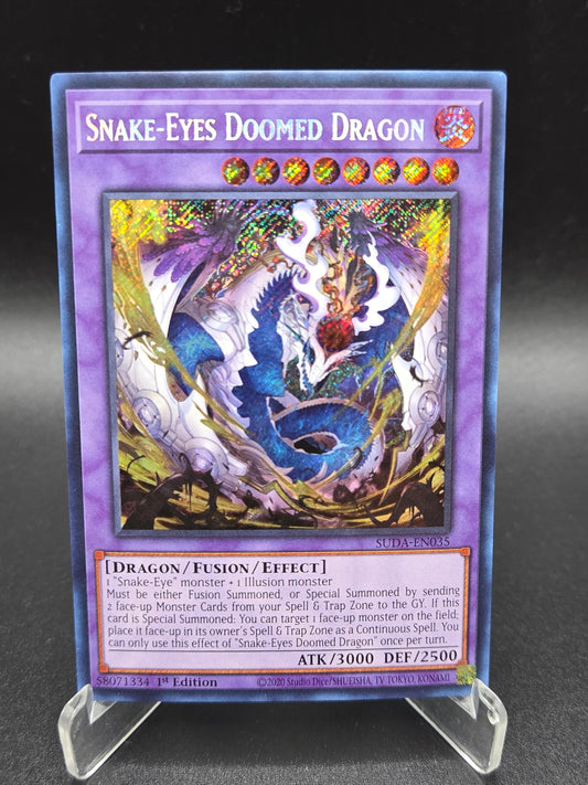 Yu-Gi-Oh! TCG: Snake-Eyes Doomed Dragon - SUDA-EN035 - Supreme Darkness (SUDA)