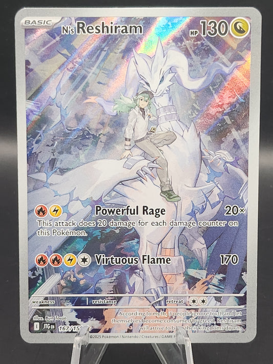 Pokémon TCG: 2025 N's Reshiram 167/159 - SV09: Journey Together