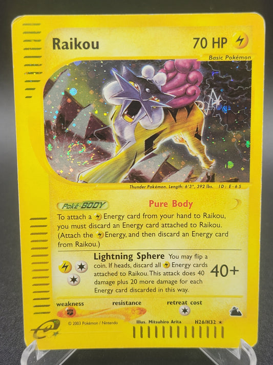 Pokémon TCG: 2003 Raikou H26/H32 - Skyridge