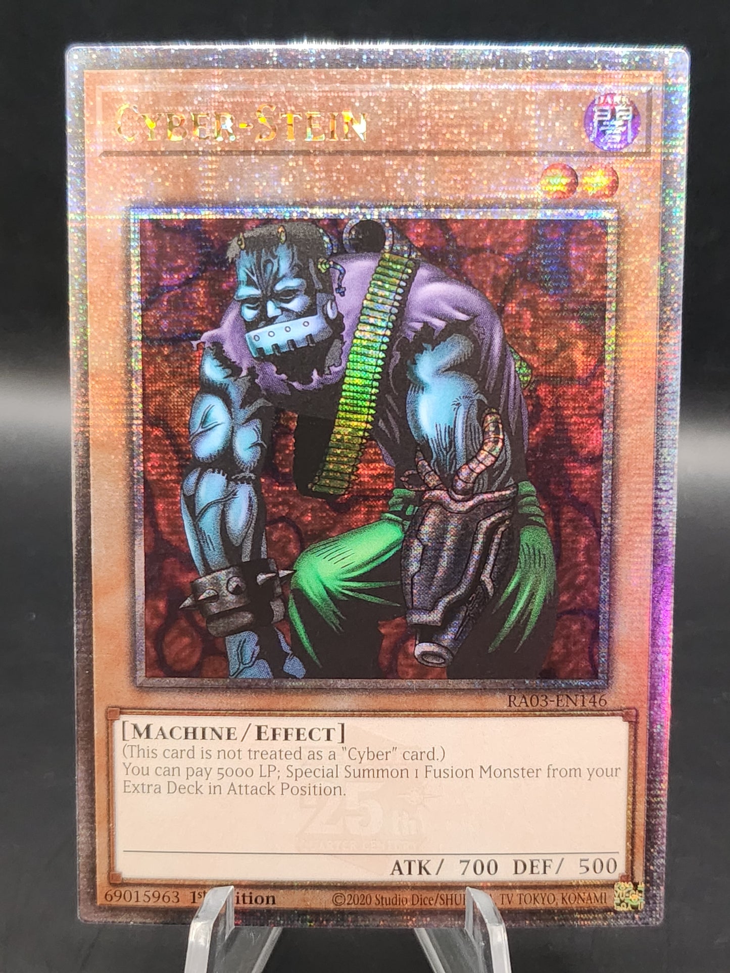 Yu-Gi-Oh! Cyber-Stein (Quarter Century Secret Rare) Quarter Century Bonanza RA03-EN146
