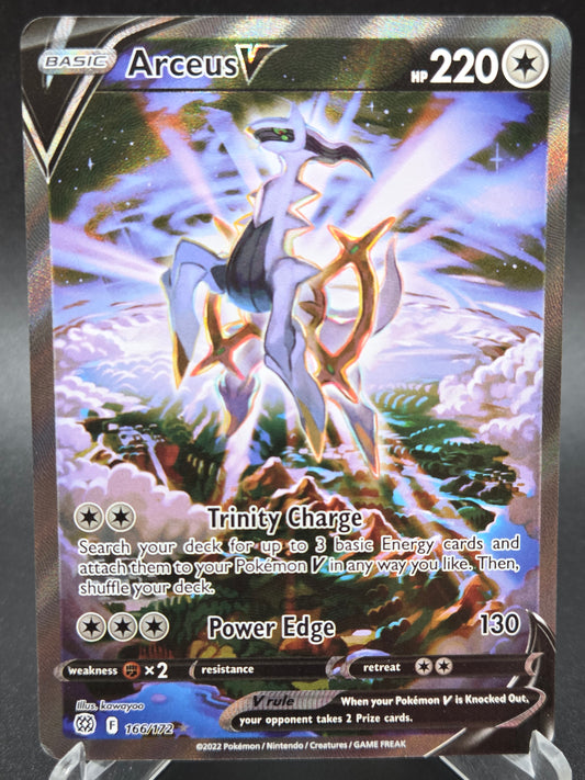 Pokémon TCG: 2022 Arceus V 166/172 SWSH: Brilliant Stars