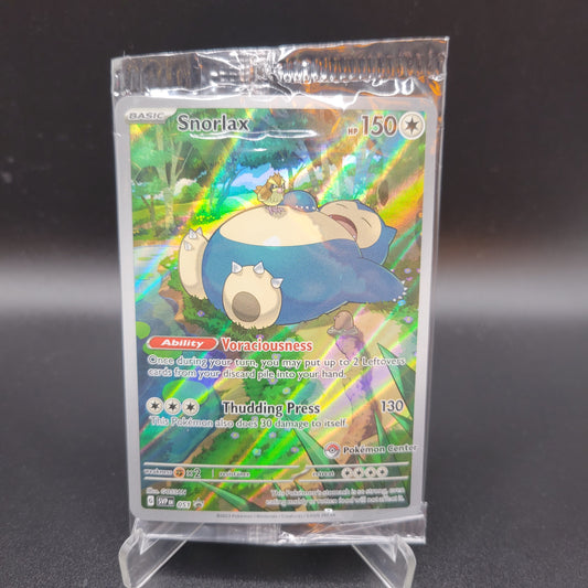 Pokémon TCG: Snorlax - SVPen 051 - Scarlet & Violet Promo Pokemon Center Sealed