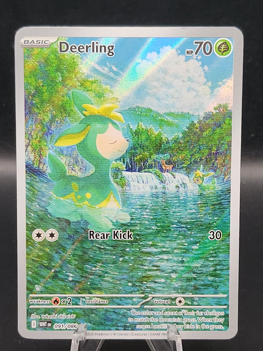 Pokémon TCG: 2025 Deerling 091/086 White Flare