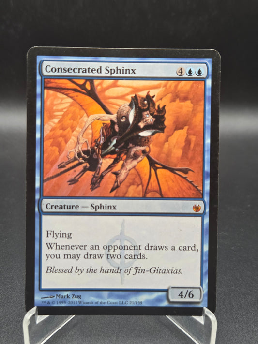 MTG TCG: Consecrated Sphinx - Mirrodin Besieged (MBS)