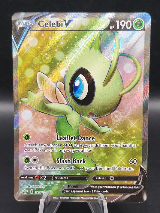 Pokémon TCG: 2021 Celebi V 160/198 SWSH: Chilling Reign