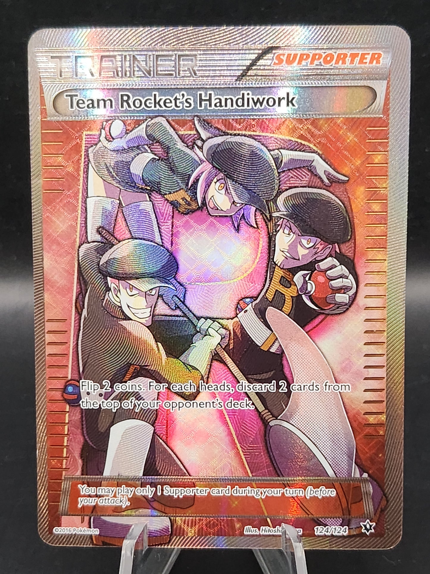 Pokémon TCG: 2016 Team Rockets Handiwork 124/124 XY: Fates Collide