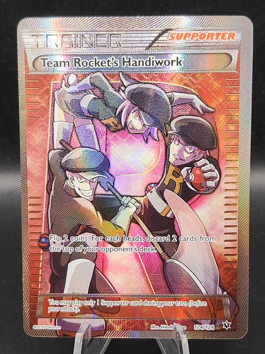 Pokémon TCG: 2016 Team Rockets Handiwork 124/124 XY: Fates Collide