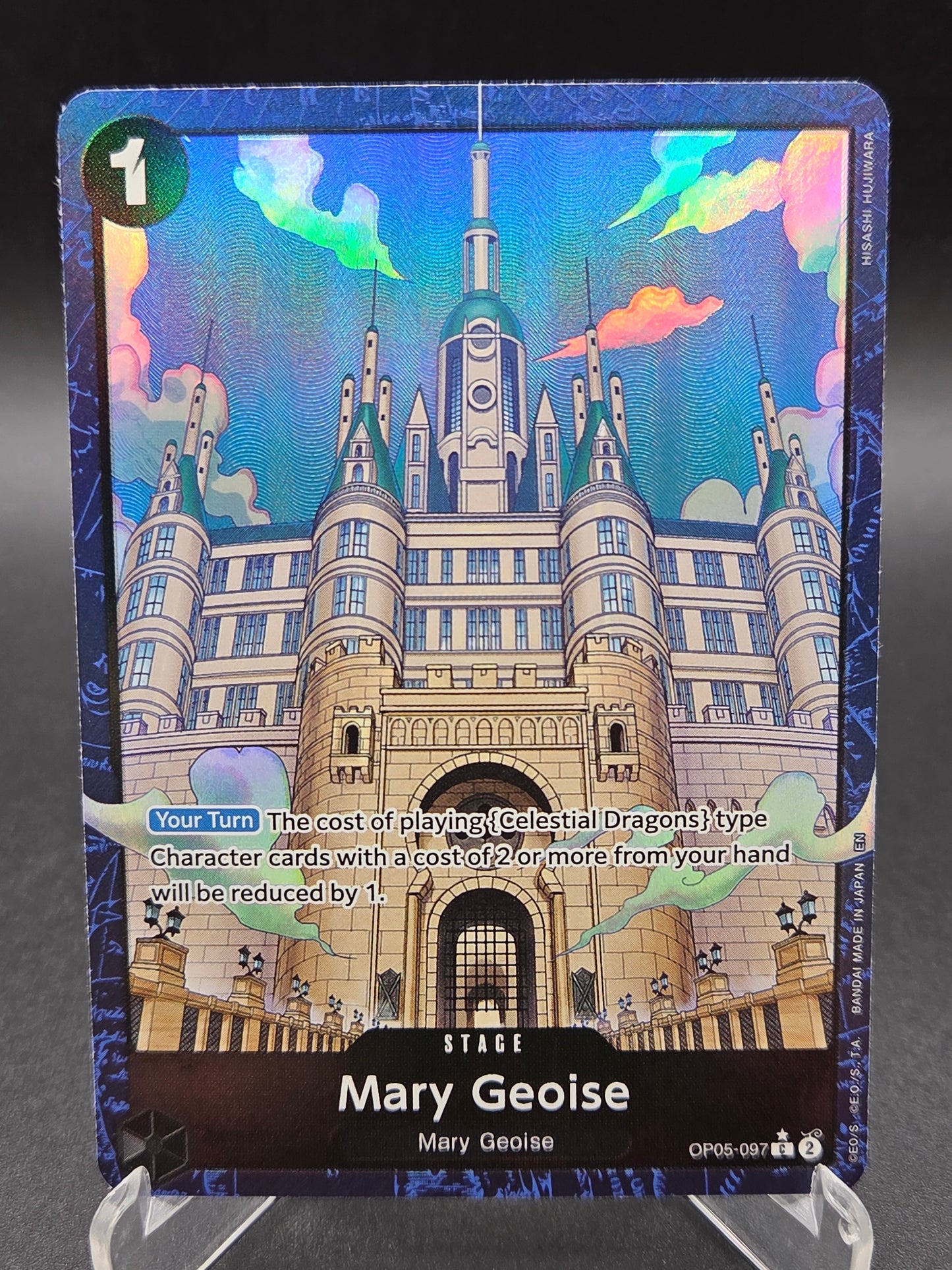 One Piece TCG: Mary Geoise (Alternate Art) - OP05-097 - Premium Booster -The Best- Vol. 2