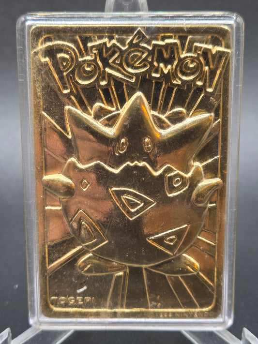 Pokémon TCG: 1999 Gold Plated Togepi - Burger King Vintage