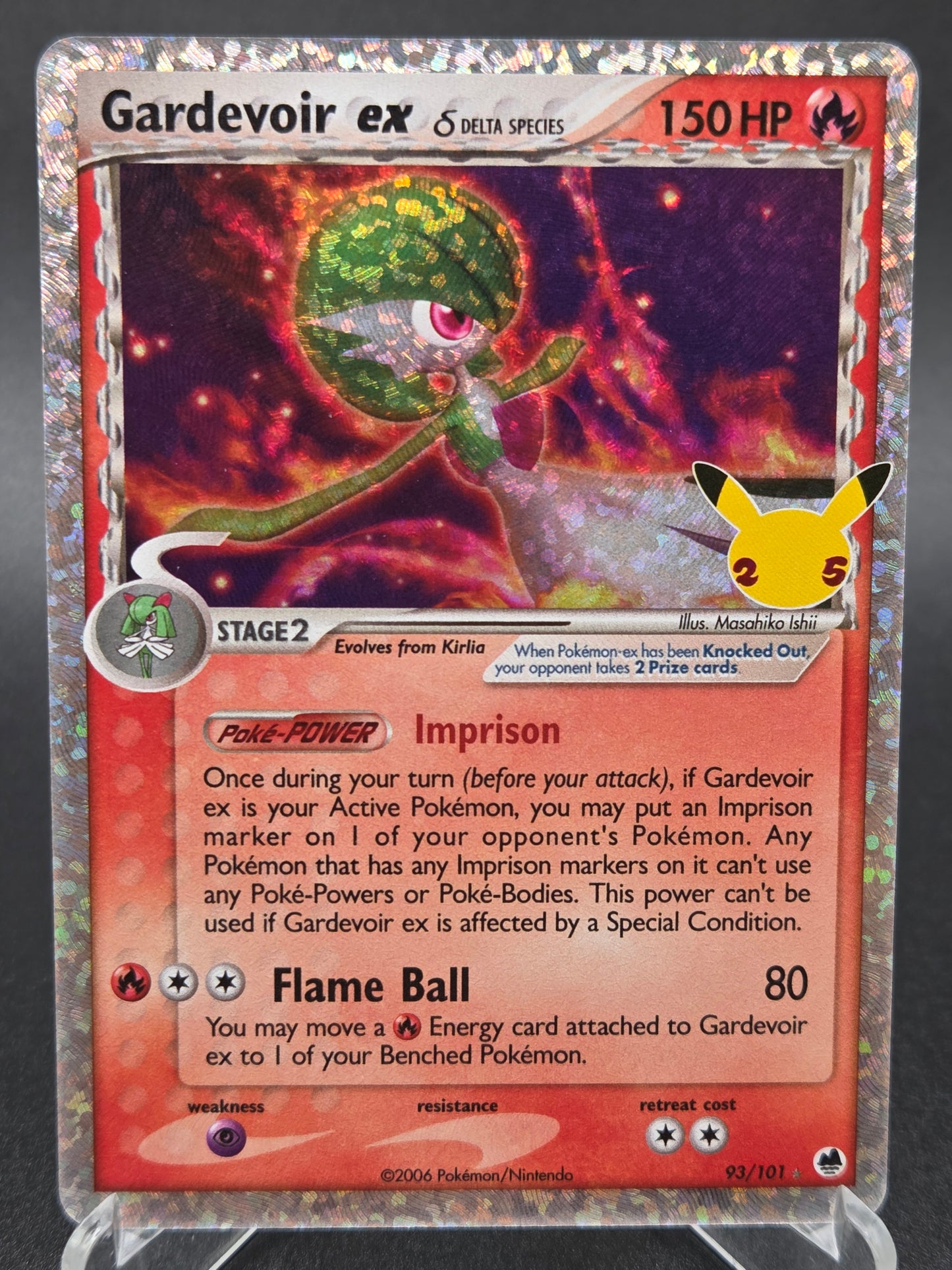 Pokémon TCG: 2021 Gardevoir ex (Delta Species) 93/101 SWSH: Celebrations Classic Collection