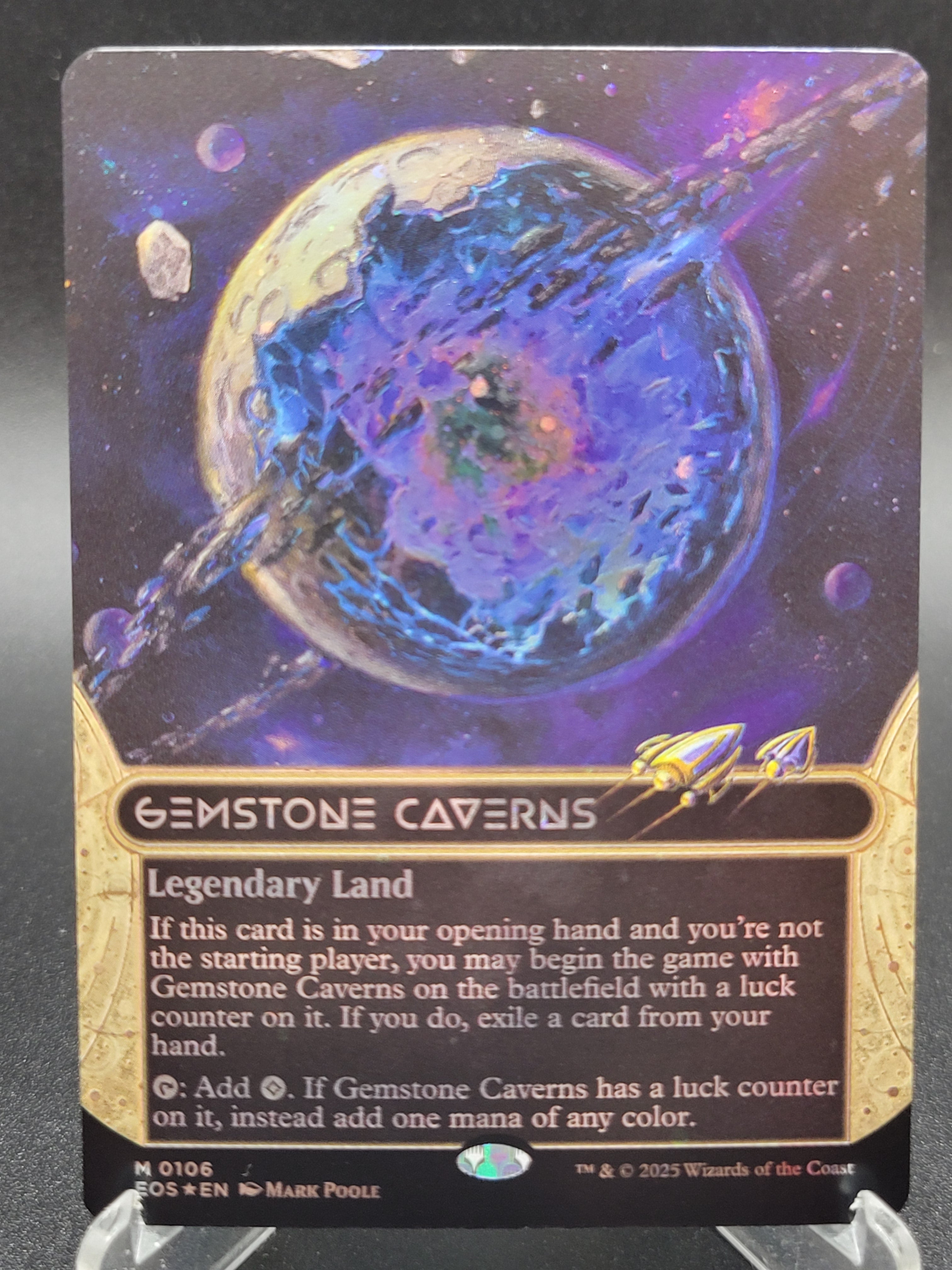 匿名配送 MTG 宝石の洞窟 ギャラクシーFOIL 英語 ボーダレス 匿名配送 MTG 宝石の洞窟 ギャラクシーFOIL 英語 ボーダレス