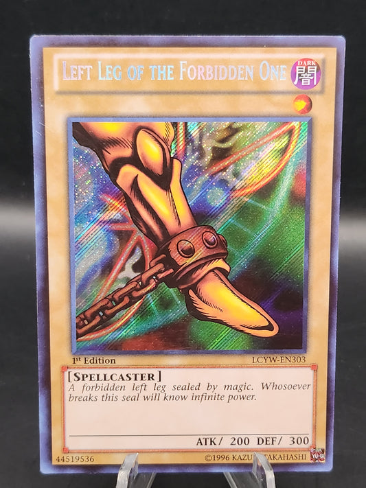 Yu-Gi-Oh! TCG Left Leg of the Forbidden One LCYW-EN303 Legendary Collection 3: Yugi's World