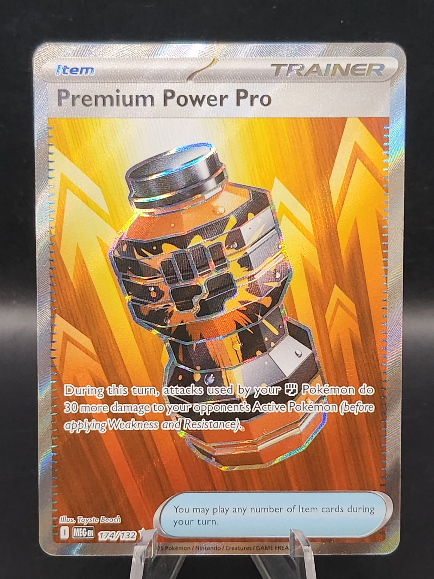 Pokémon TCG: 2025 Premium Power Pro 174/132 MEG: Mega Evolution
