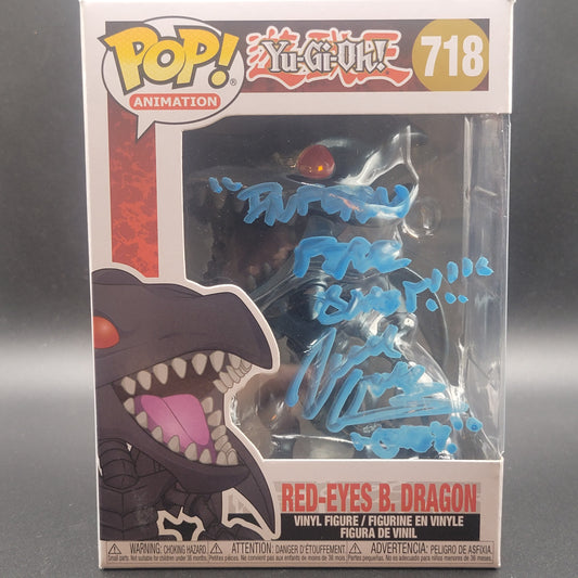 Auto Funko PoP! Anime: Red-Eyes B. Dragon (Yu-Gi-Oh!) 718