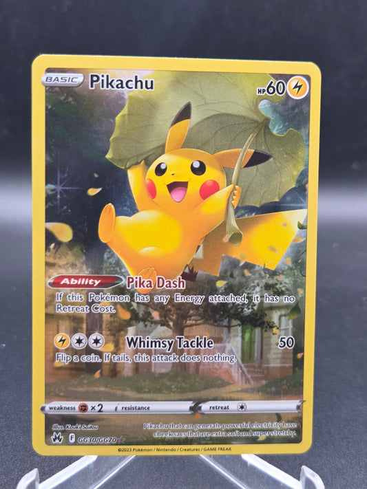 Pokémon TCG: 2023 Pikachu GG30/GG70 SWSH: Crown Zenith Galarian Gallery