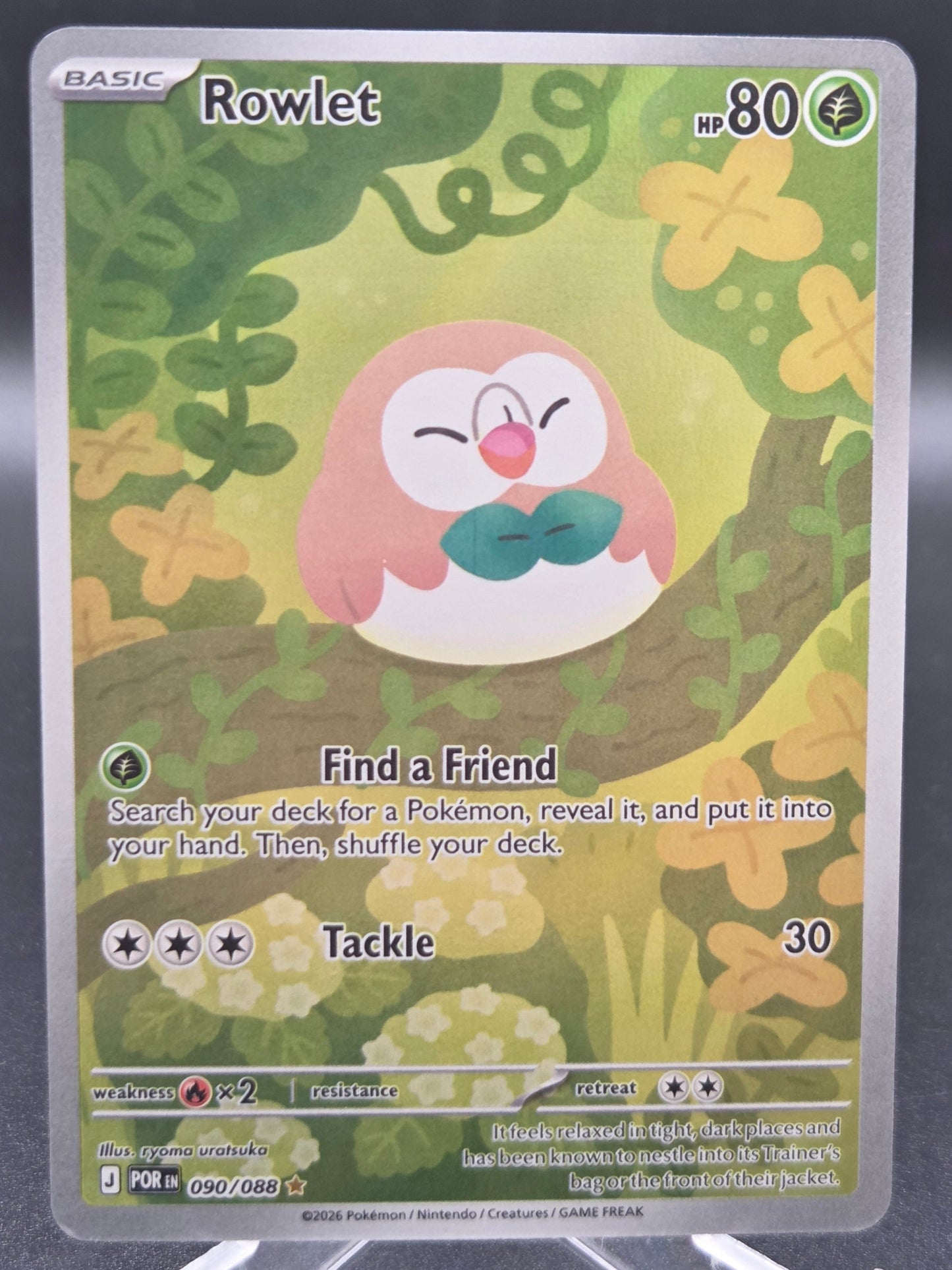 Pokémon TCG: 2026 Rowlet - 090/088 ME03: Perfect Order
