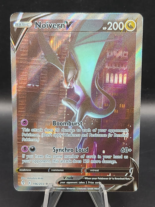 Pokémon TCG 2021 Noivern V 196/203 Evolving Skies