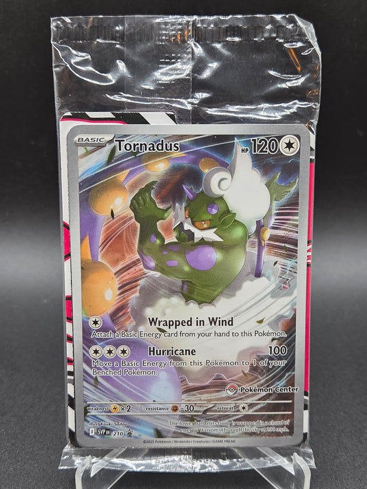 Pokémon TCG: 2025 - Tornadus - #210  - SV: White Flare Pokemon Center Stamped Sealed