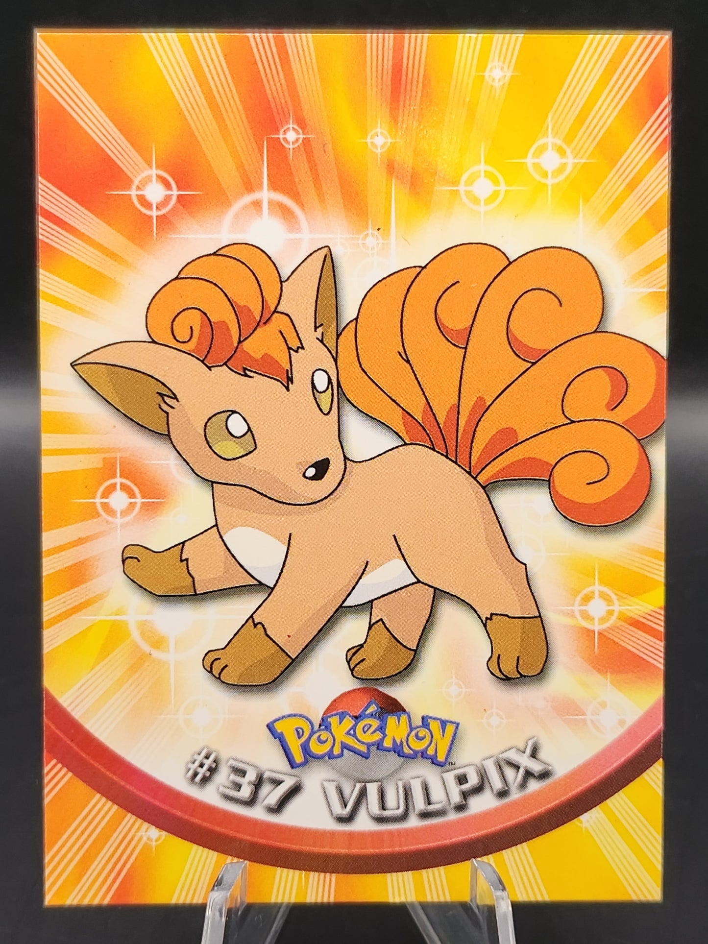 Pokémon TCG: 1999 Vulpix #37 Topps Pokémon TV Series
