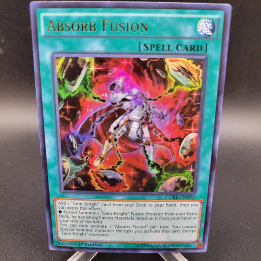Yu-Gi-Oh! TCG: Absorb Fusion CORE-EN092 Clash of Rebellions