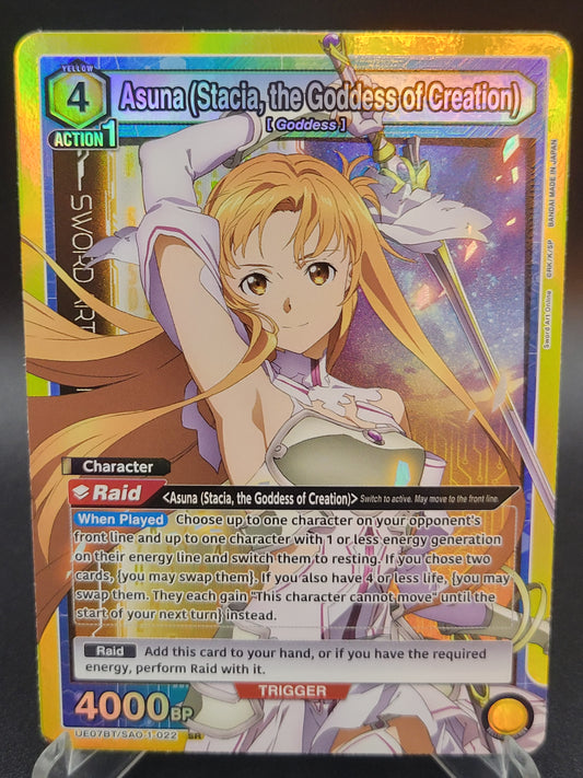 Union Arena TCG: Asuna (Stacia, the Goddess of Creation) (022) UE07BT: Sword Art Online