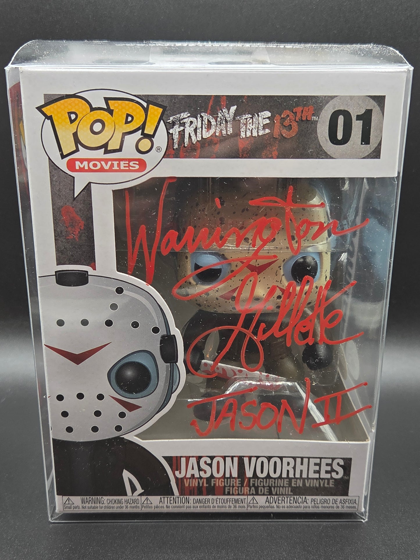 Auto Funko PoP! Movies: Friday the 13th - Jason Voorhees 01 (Signed)