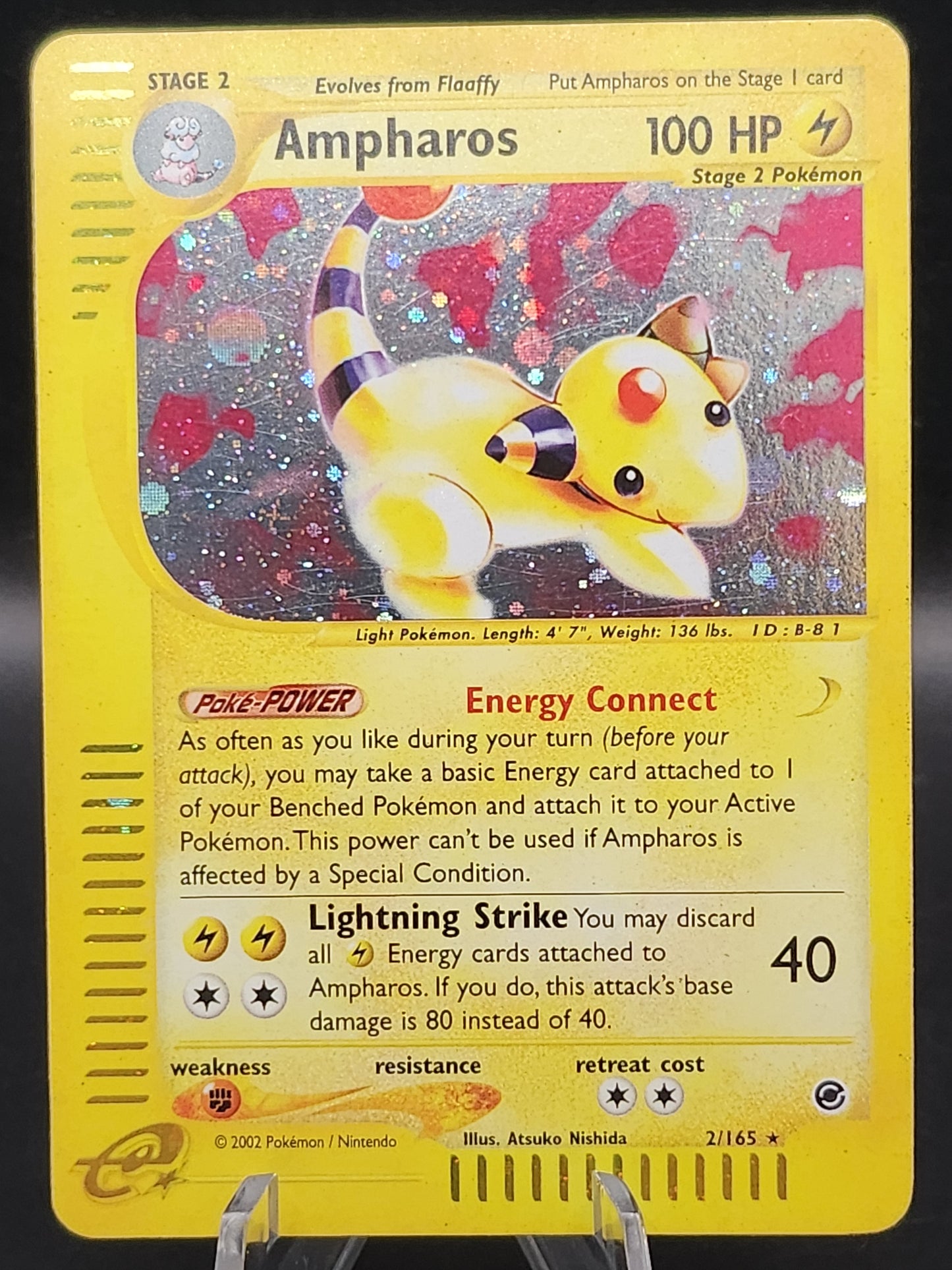 Pokémon TCG: 2002 Ampharos 2/165 Expedition