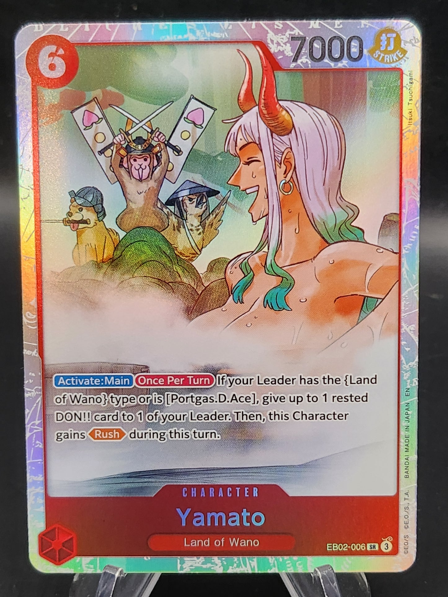 One Piece TCG: Yamato EB02-006 SR Extra Booster: Anime 25th Collection