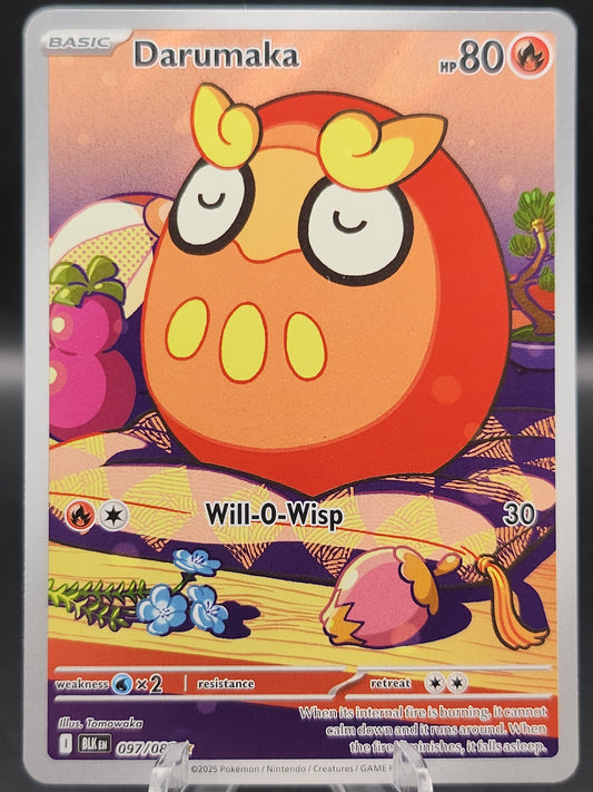 Pokémon TCG: 2025 Darumaka - 097/086 - SV: Black Bolt