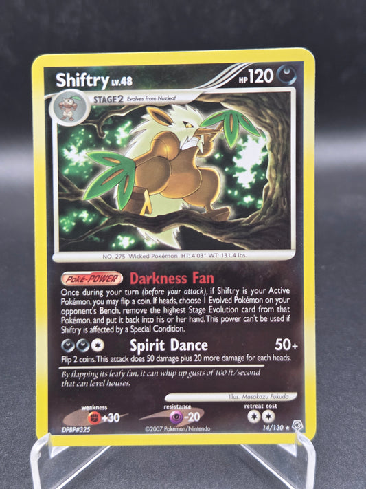 Pokémon TCG: 2007 Shiftry 14/130 - Diamond and Pearl Reverse Holo