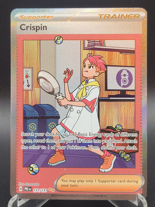 Pokémon TCG: 2025 Crispin 171/131 SV: Prismatic Evolutions