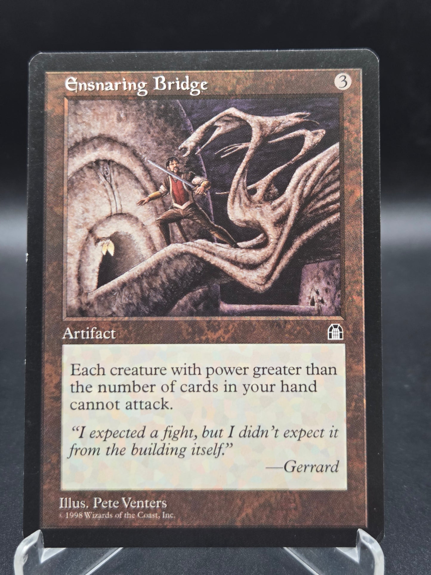 MTG TCG: Ensnaring Bridge  - Stronghold (STH)