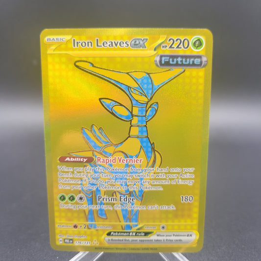 Pokémon TCG: 2025 Iron Leaves ex 176/131 SV: Prismatic Evolutions