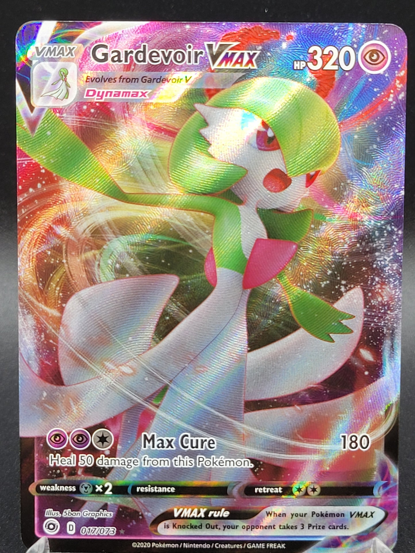 Pokémon TCG: 2020 Gardevoir VMAX 017/073 SWSH: Champion's Path