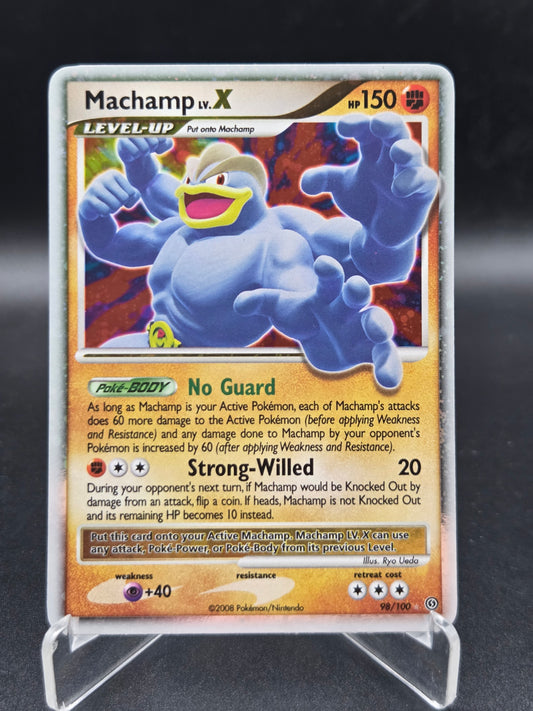 Pokémon TCG: 2008 Machamp LV.X 98/100 : Stormfront