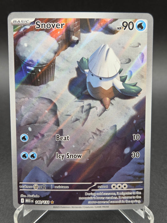 Pokémon TCG: 2025 Snover 140/132 MEG: Mega Evolution