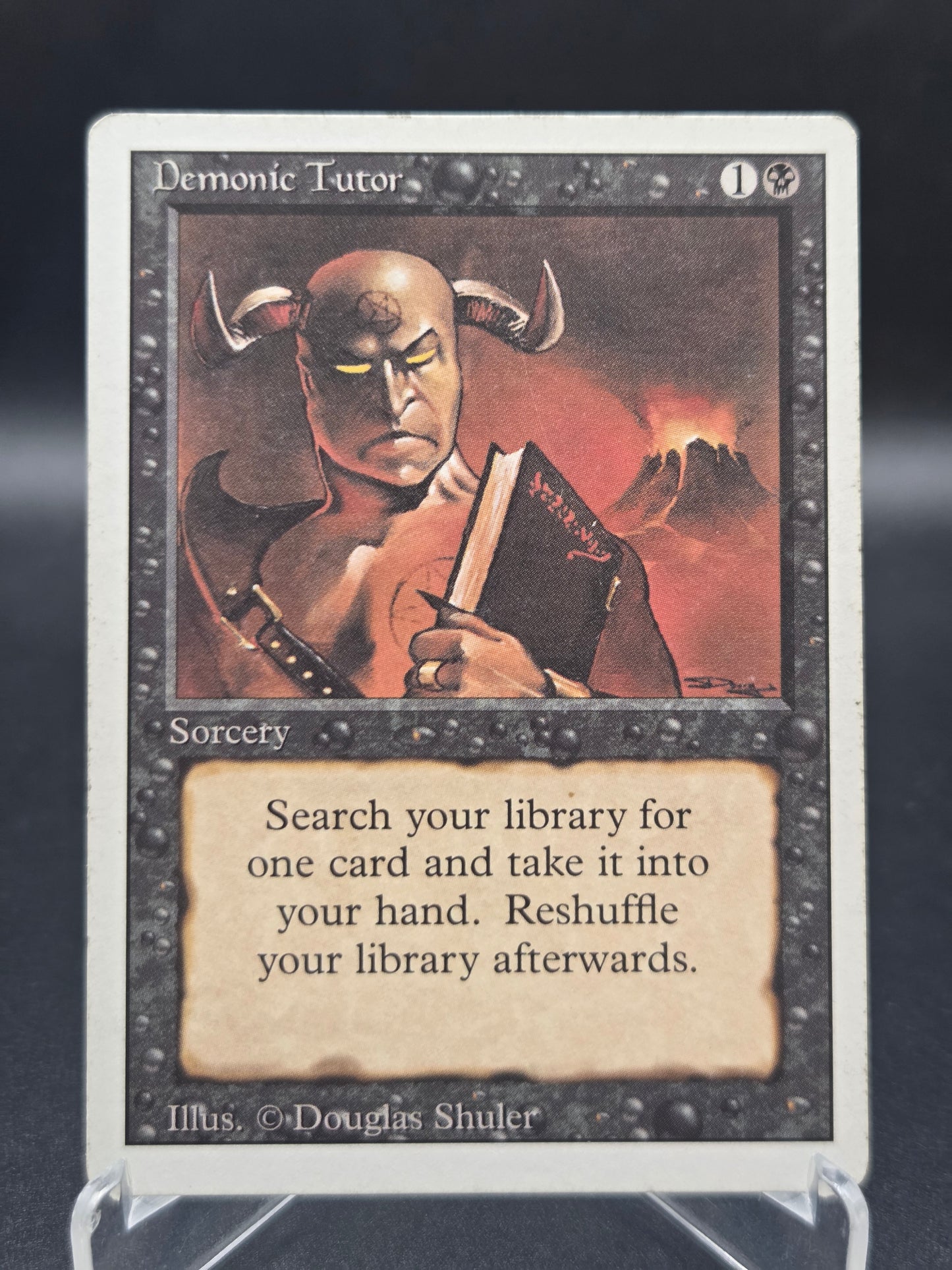 MTG TCG: Demonic Tutor U 3ED: Revised Edition